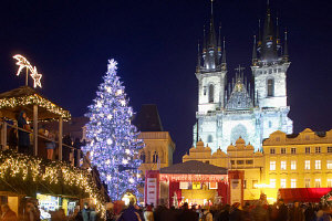 Рождественская елка в Польше